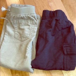 Bundle of two baby boy pants